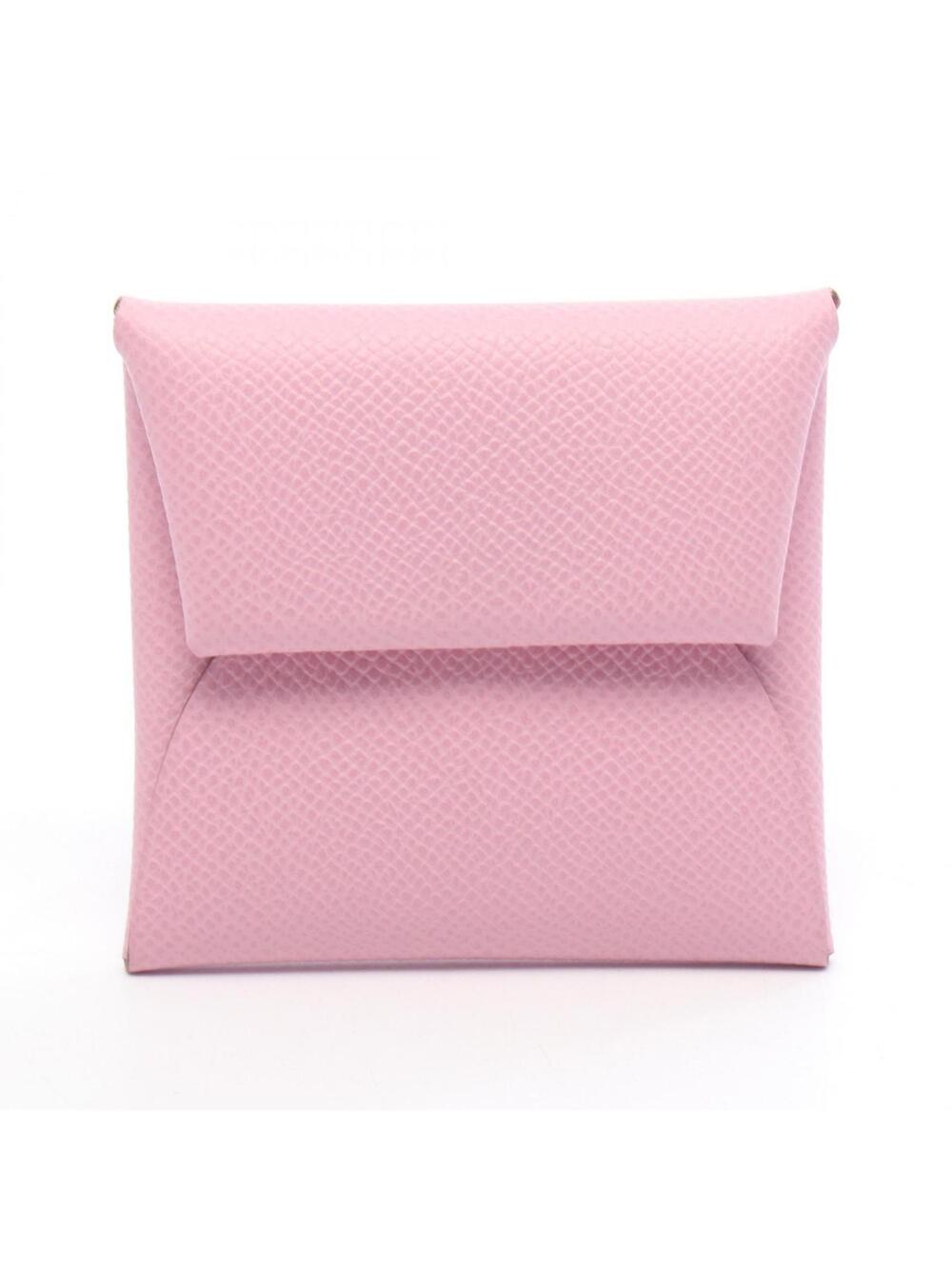 Hermes Bastia Coin Epsom Leather Pink #374479H36B